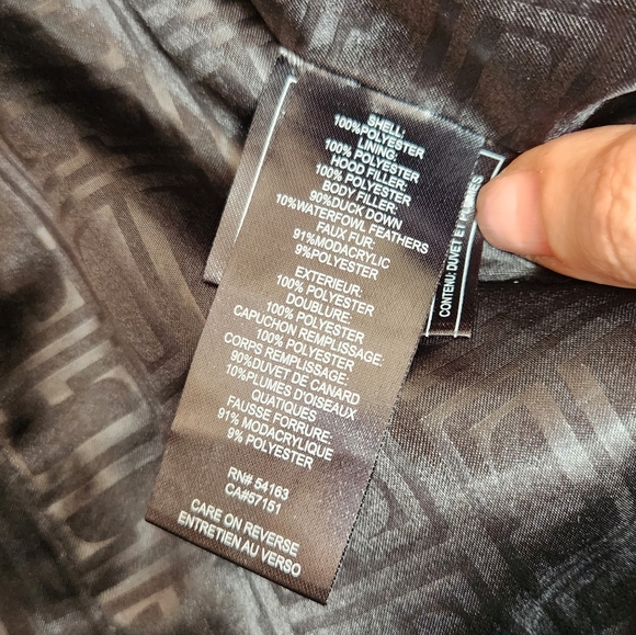 Down Coat Size Small - Picture 8 of 9